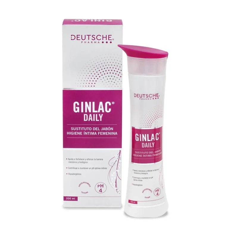 Ginlac Jabón Solución Íntima 200 ml