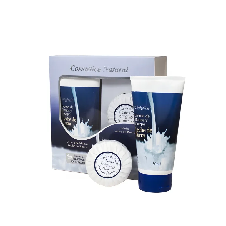 Pack Helider Leche de Burra: Jabón y Crema Facial para piel sensible