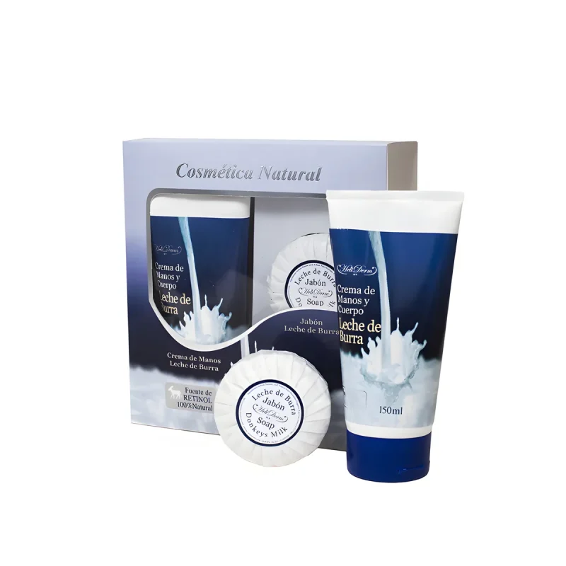 Pack Helider Leche de Burra: Jabón y Crema Facial para piel sensible
