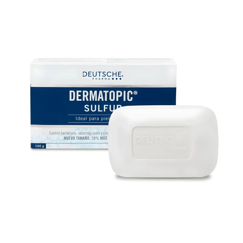 Dermatopic Sulfur Barra 100 grs