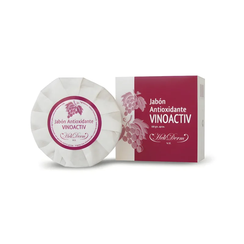 Jabón natural Vino-activ Helider exfoliante y antioxidante MarVelos